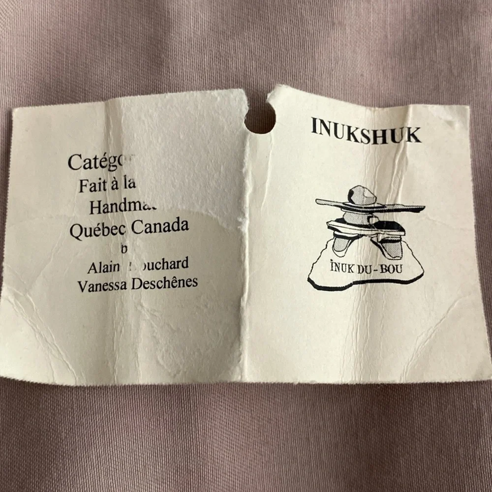 Inukshuk, Natural Stone Sculpture (symbolizes the survival of the Inuit people) - Picture 9 of 11